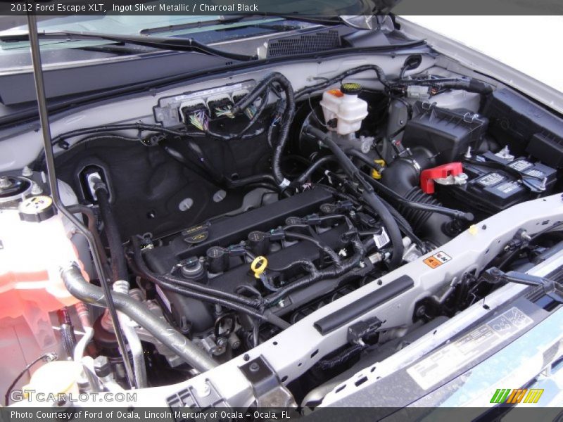 Ingot Silver Metallic / Charcoal Black 2012 Ford Escape XLT