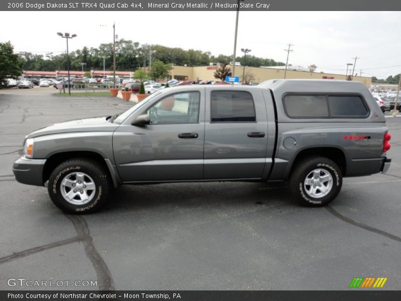Mineral Gray Metallic / Medium Slate Gray 2006 Dodge Dakota SLT TRX4 Quad Cab 4x4