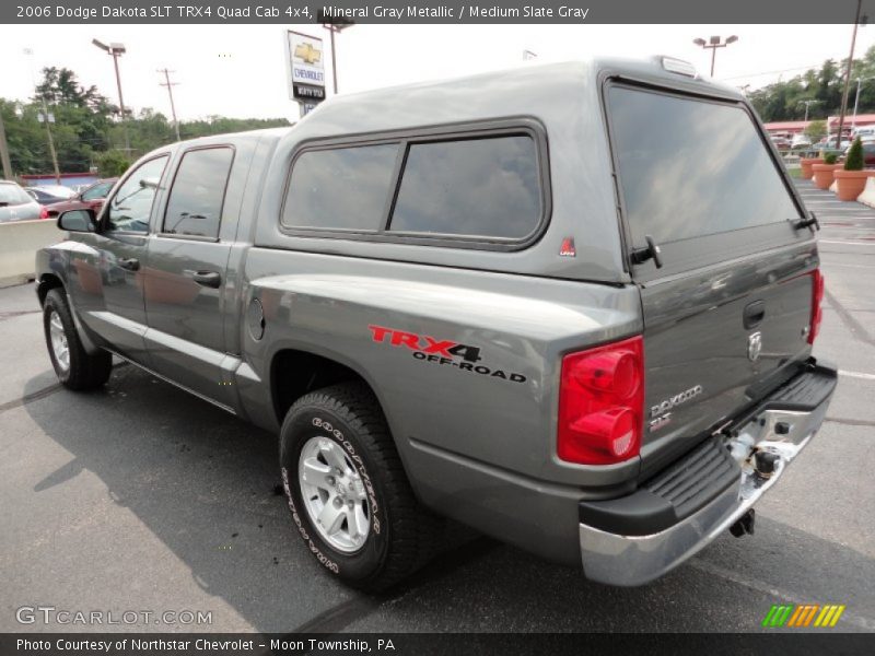 Mineral Gray Metallic / Medium Slate Gray 2006 Dodge Dakota SLT TRX4 Quad Cab 4x4