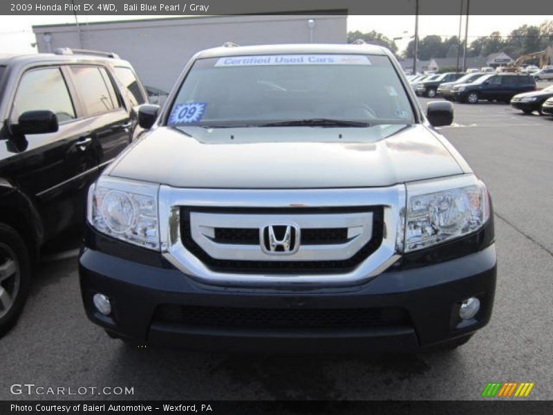Bali Blue Pearl / Gray 2009 Honda Pilot EX 4WD