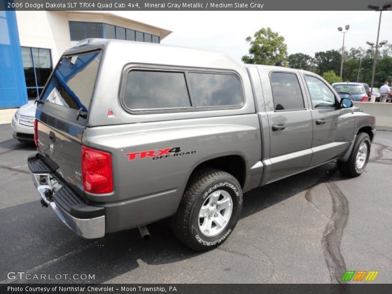Mineral Gray Metallic / Medium Slate Gray 2006 Dodge Dakota SLT TRX4 Quad Cab 4x4