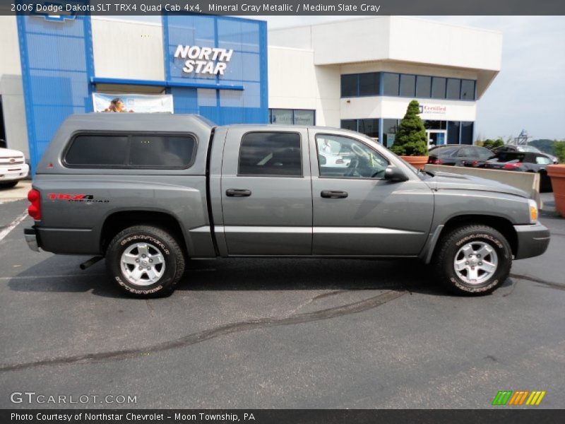 Mineral Gray Metallic / Medium Slate Gray 2006 Dodge Dakota SLT TRX4 Quad Cab 4x4