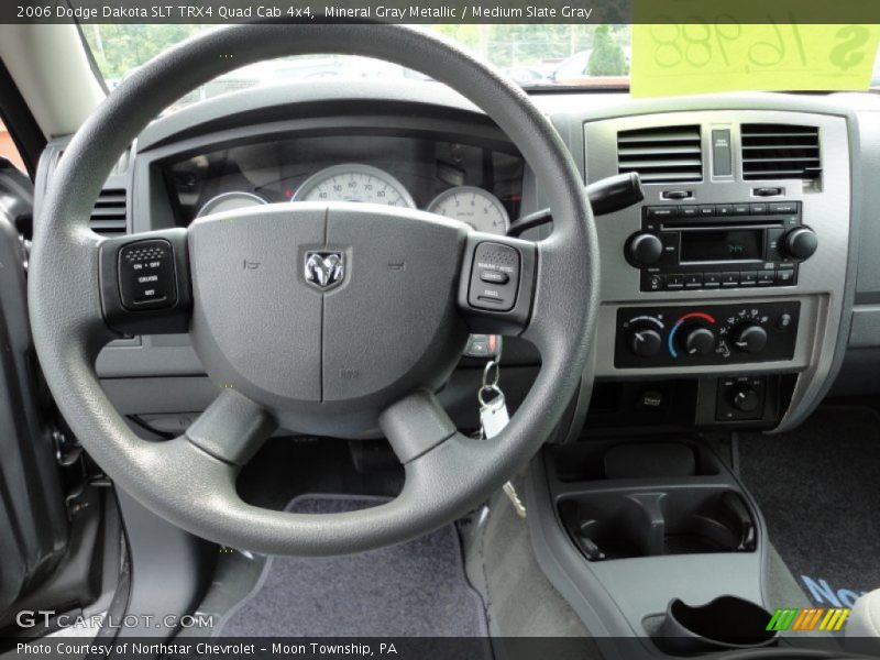 Mineral Gray Metallic / Medium Slate Gray 2006 Dodge Dakota SLT TRX4 Quad Cab 4x4