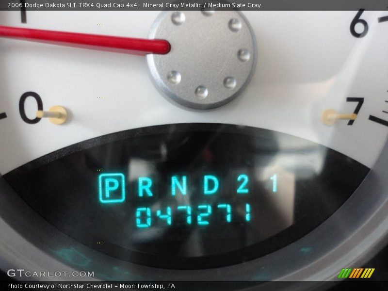 Mineral Gray Metallic / Medium Slate Gray 2006 Dodge Dakota SLT TRX4 Quad Cab 4x4