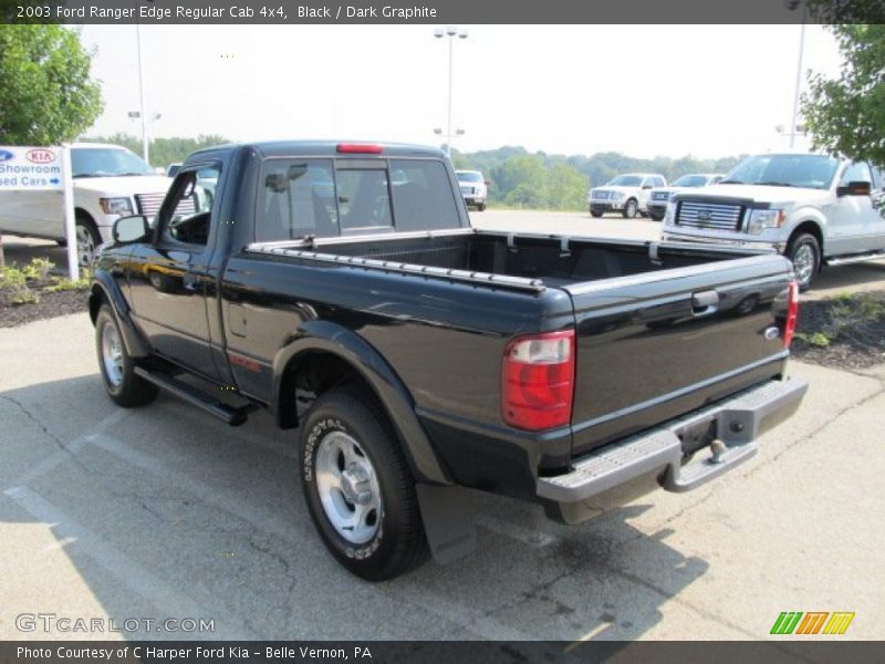Black / Dark Graphite 2003 Ford Ranger Edge Regular Cab 4x4
