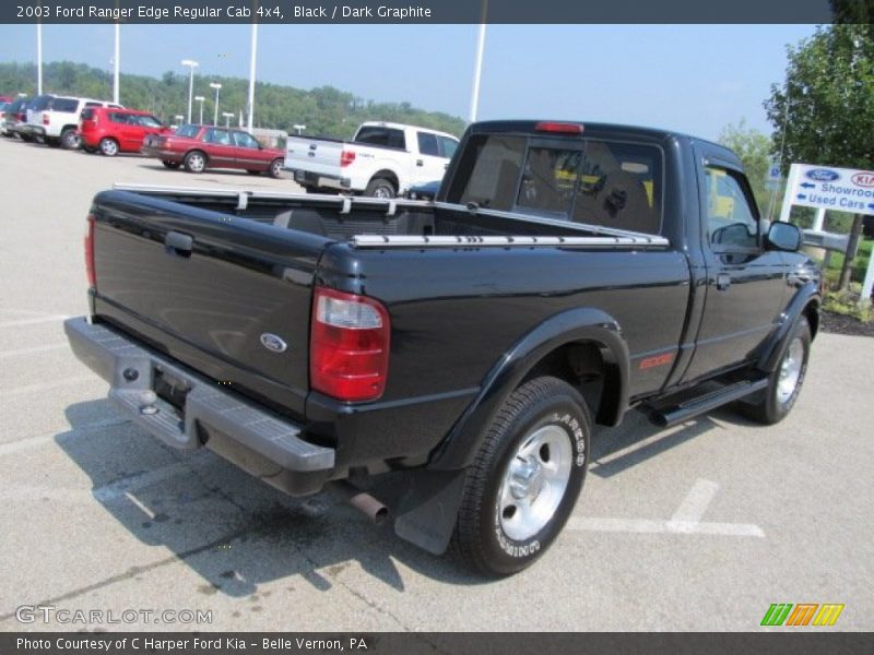 Black / Dark Graphite 2003 Ford Ranger Edge Regular Cab 4x4