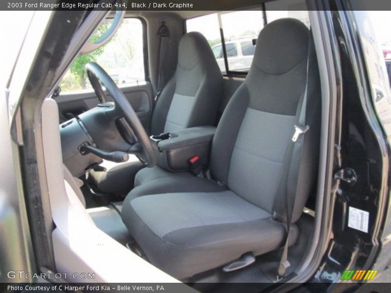  2003 Ranger Edge Regular Cab 4x4 Dark Graphite Interior