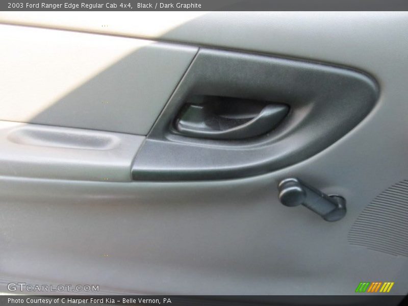 Black / Dark Graphite 2003 Ford Ranger Edge Regular Cab 4x4