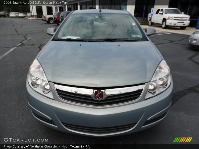 Ocean Mist / Tan 2008 Saturn Aura XE 3.5