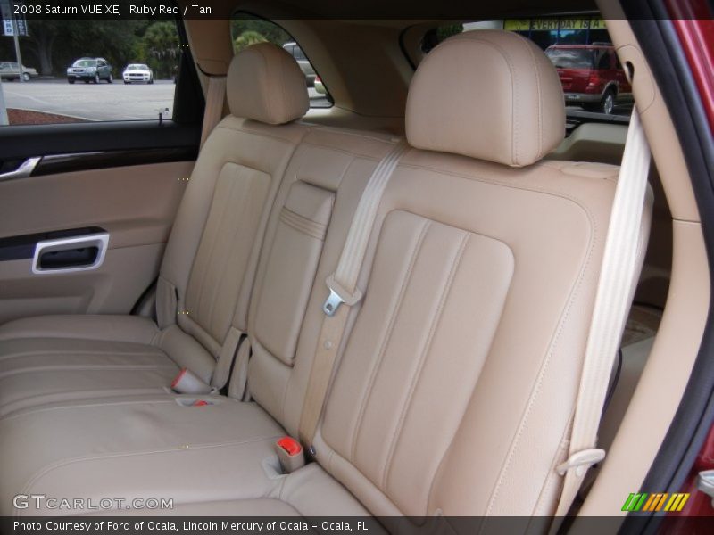 Ruby Red / Tan 2008 Saturn VUE XE