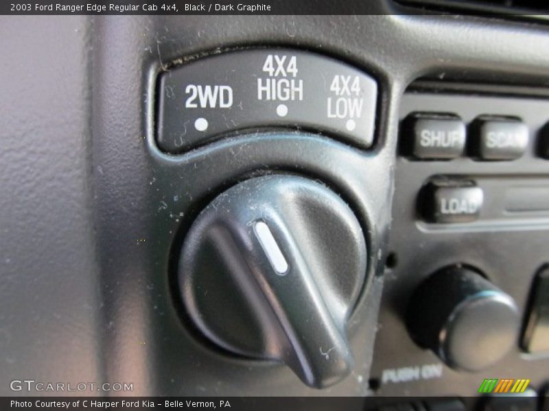 Controls of 2003 Ranger Edge Regular Cab 4x4