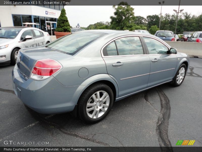 Ocean Mist / Tan 2008 Saturn Aura XE 3.5