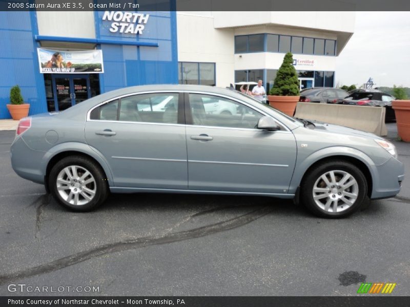 Ocean Mist / Tan 2008 Saturn Aura XE 3.5