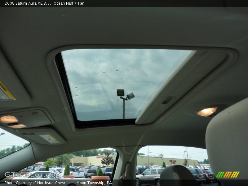 Ocean Mist / Tan 2008 Saturn Aura XE 3.5