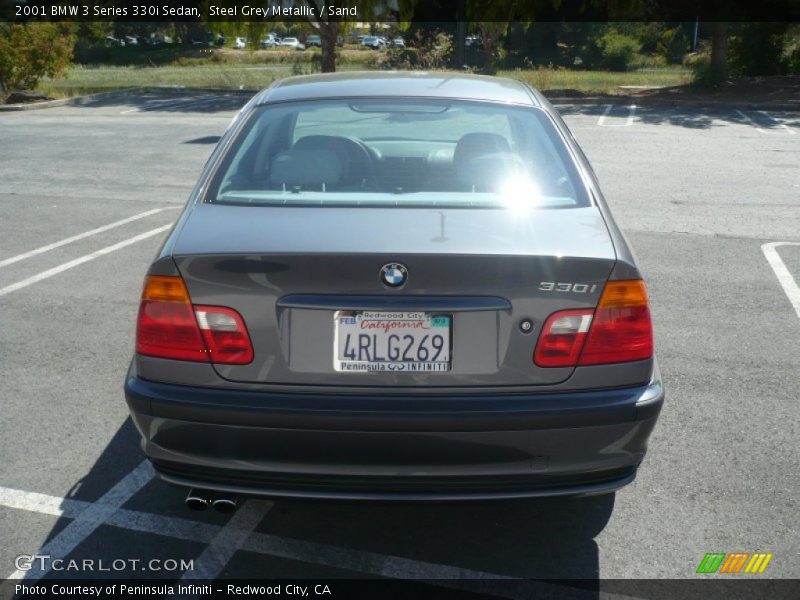 Steel Grey Metallic / Sand 2001 BMW 3 Series 330i Sedan