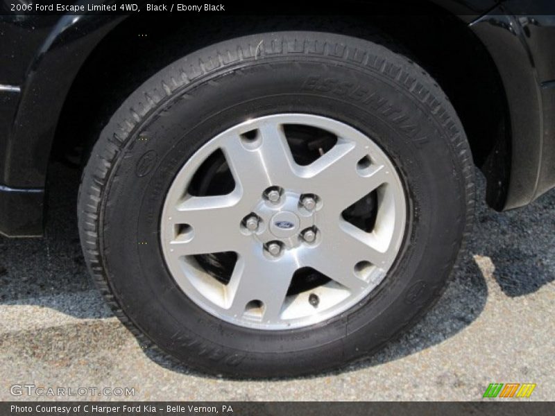 Black / Ebony Black 2006 Ford Escape Limited 4WD