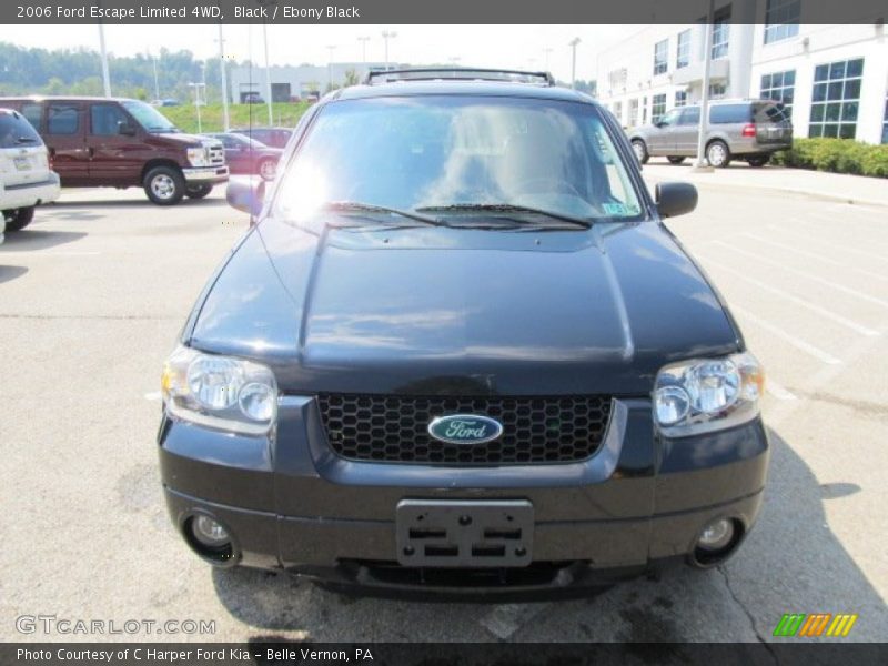 Black / Ebony Black 2006 Ford Escape Limited 4WD