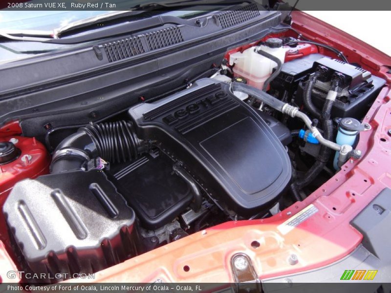 Ruby Red / Tan 2008 Saturn VUE XE
