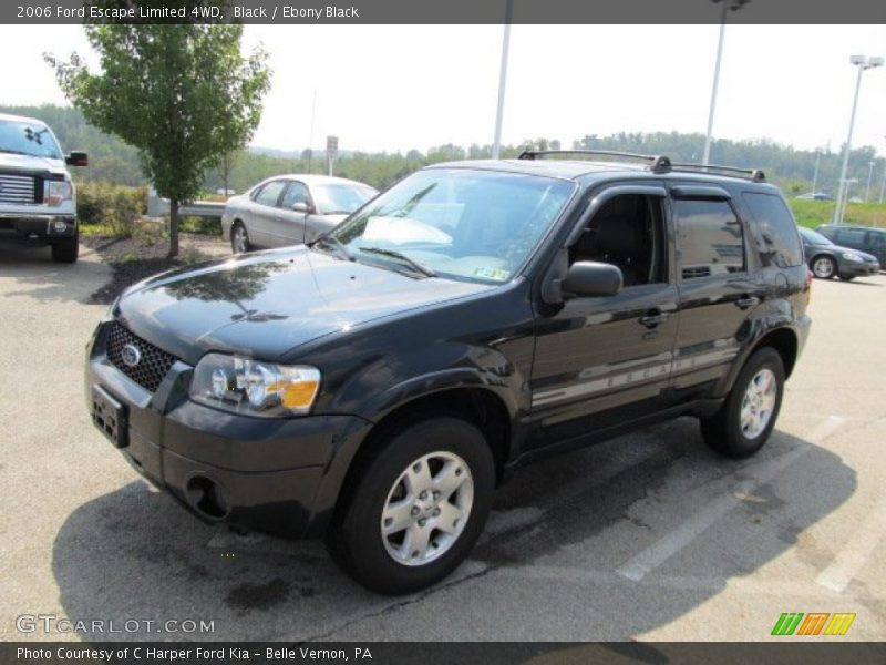 Black / Ebony Black 2006 Ford Escape Limited 4WD