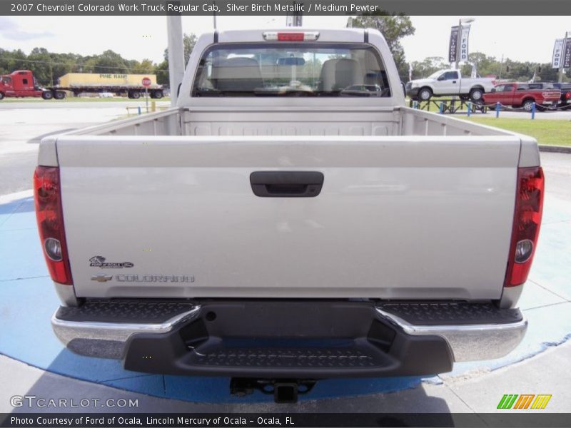 Silver Birch Metallic / Medium Pewter 2007 Chevrolet Colorado Work Truck Regular Cab