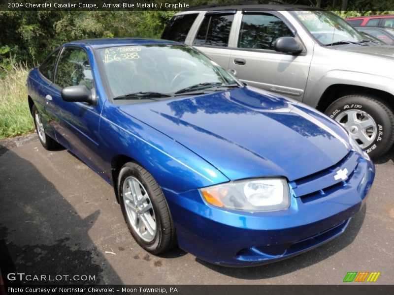 Arrival Blue Metallic / Graphite 2004 Chevrolet Cavalier Coupe