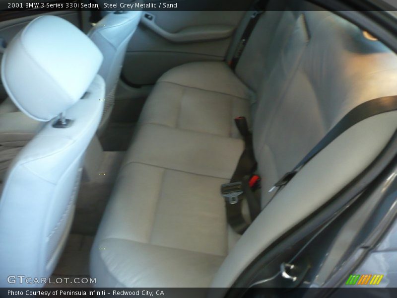 Steel Grey Metallic / Sand 2001 BMW 3 Series 330i Sedan