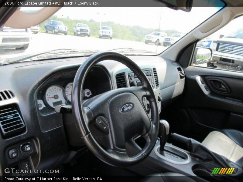 Black / Ebony Black 2006 Ford Escape Limited 4WD