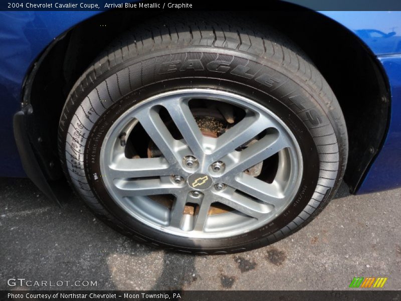 Arrival Blue Metallic / Graphite 2004 Chevrolet Cavalier Coupe