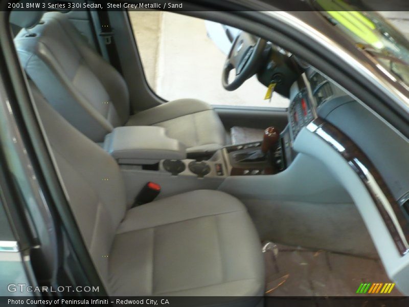 Steel Grey Metallic / Sand 2001 BMW 3 Series 330i Sedan