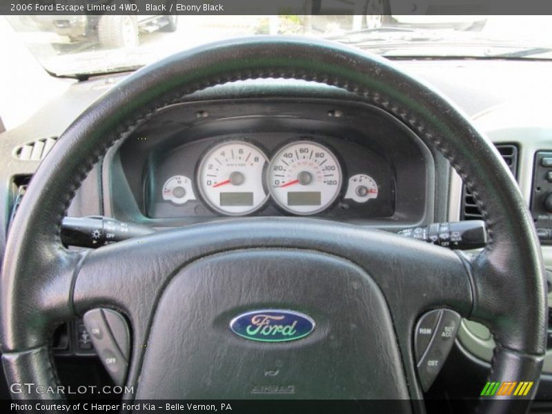 Black / Ebony Black 2006 Ford Escape Limited 4WD