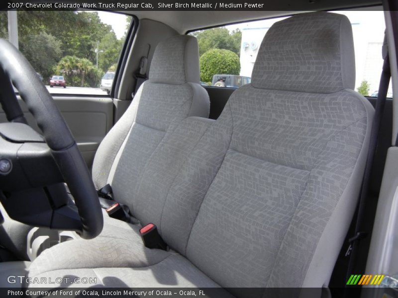 Silver Birch Metallic / Medium Pewter 2007 Chevrolet Colorado Work Truck Regular Cab