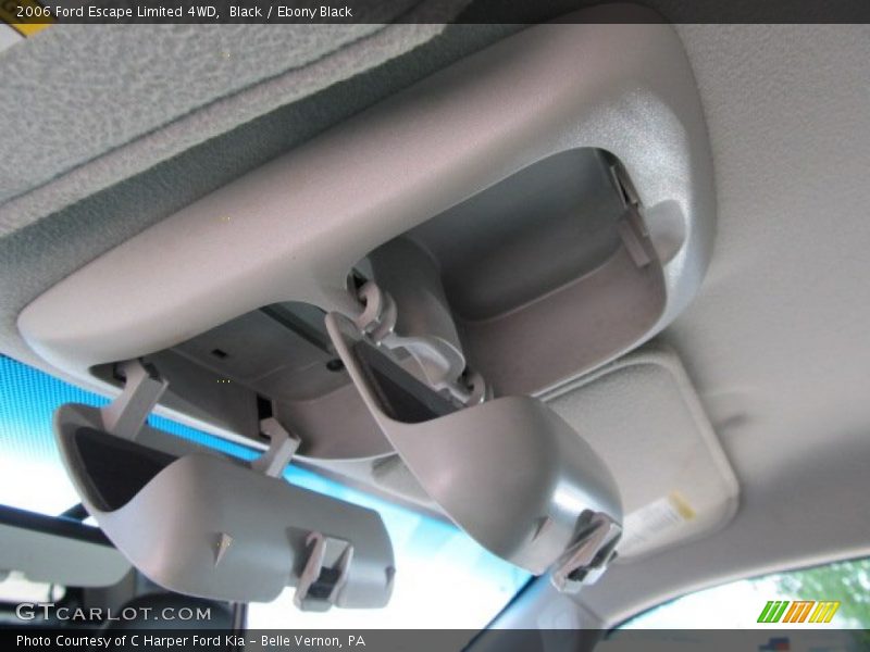 Black / Ebony Black 2006 Ford Escape Limited 4WD