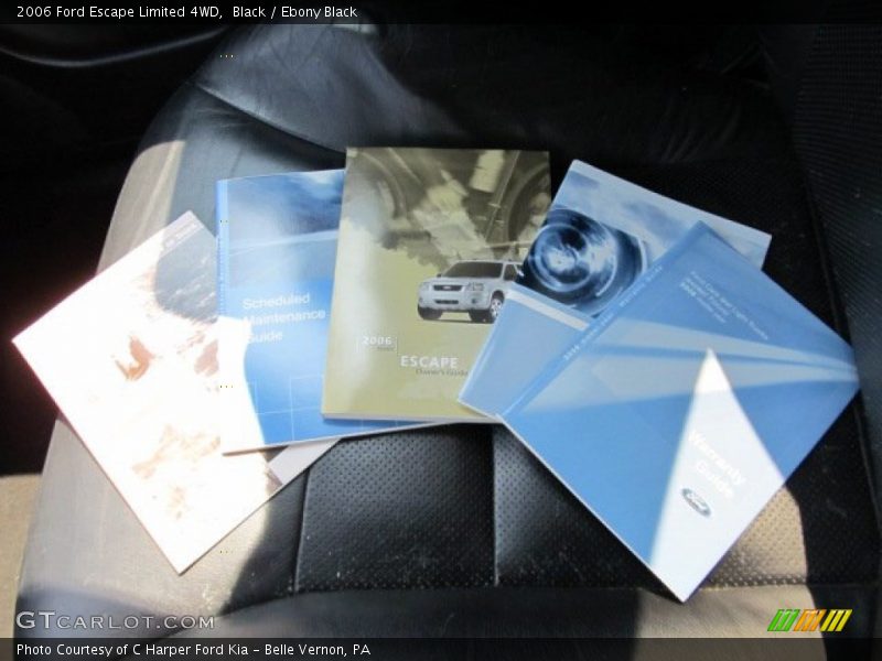 Black / Ebony Black 2006 Ford Escape Limited 4WD