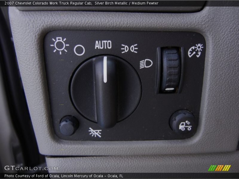 Silver Birch Metallic / Medium Pewter 2007 Chevrolet Colorado Work Truck Regular Cab