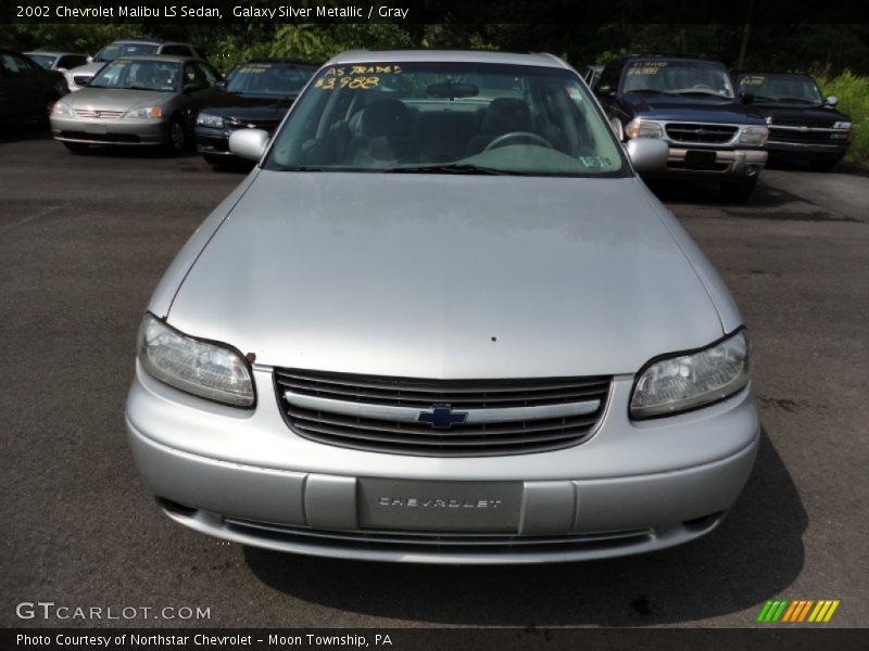 Galaxy Silver Metallic / Gray 2002 Chevrolet Malibu LS Sedan