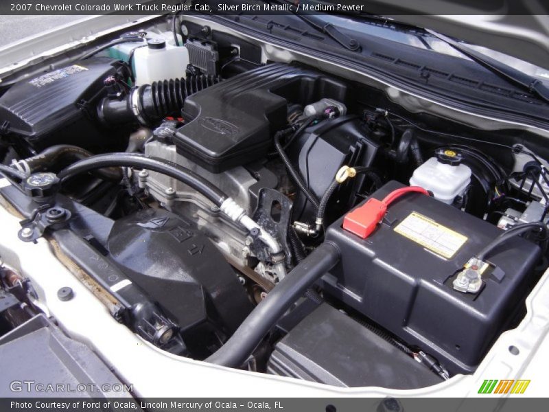 Silver Birch Metallic / Medium Pewter 2007 Chevrolet Colorado Work Truck Regular Cab