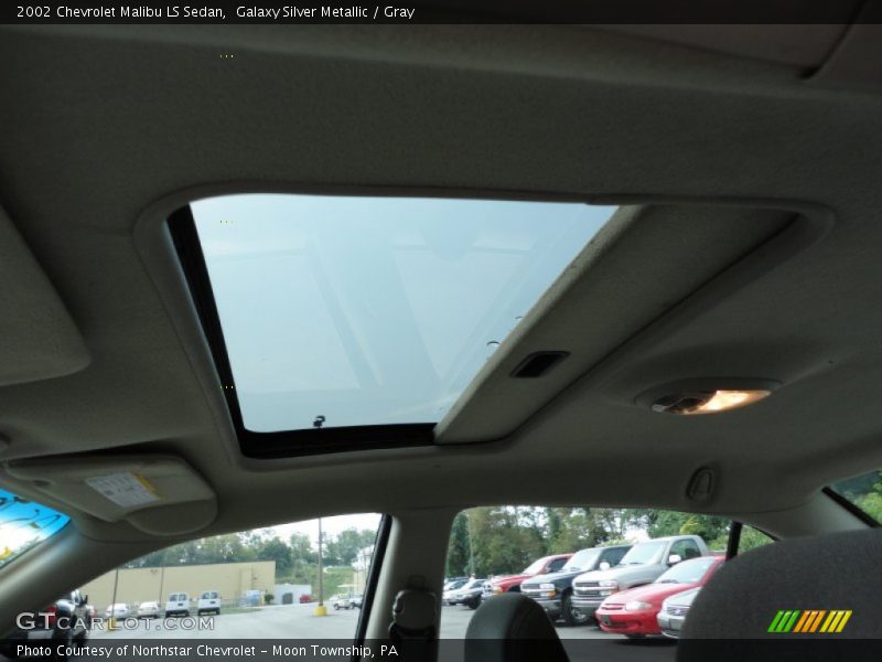 Galaxy Silver Metallic / Gray 2002 Chevrolet Malibu LS Sedan