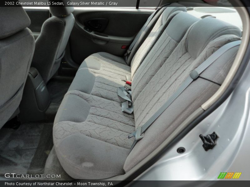 Galaxy Silver Metallic / Gray 2002 Chevrolet Malibu LS Sedan
