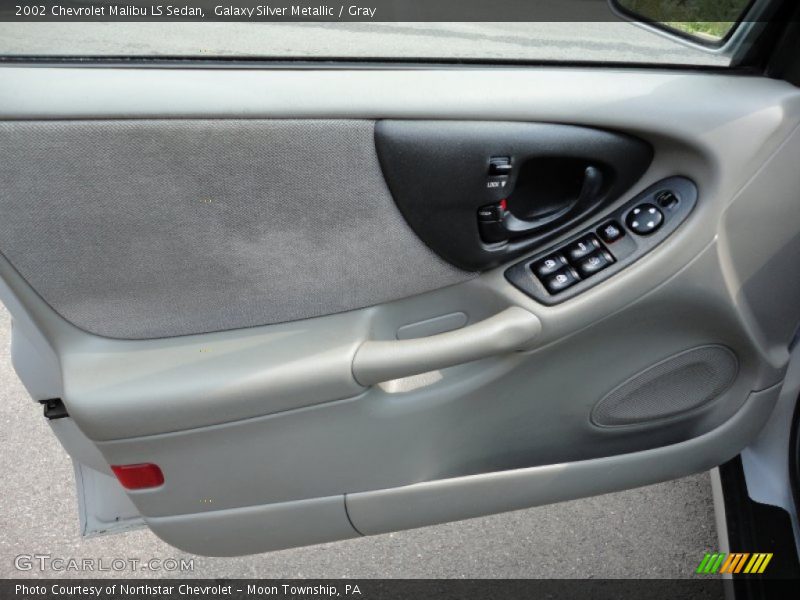 Galaxy Silver Metallic / Gray 2002 Chevrolet Malibu LS Sedan