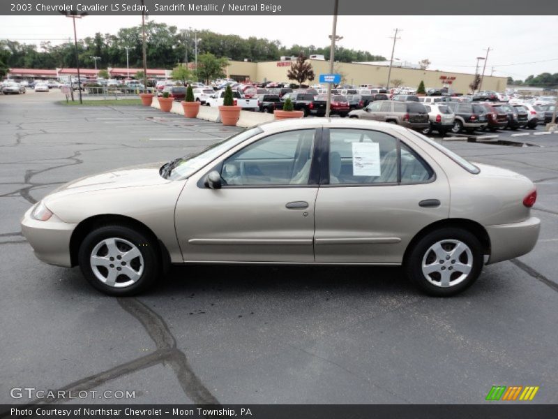  2003 Cavalier LS Sedan Sandrift Metallic