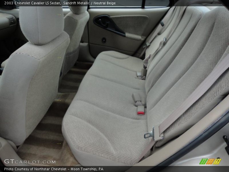  2003 Cavalier LS Sedan Neutral Beige Interior