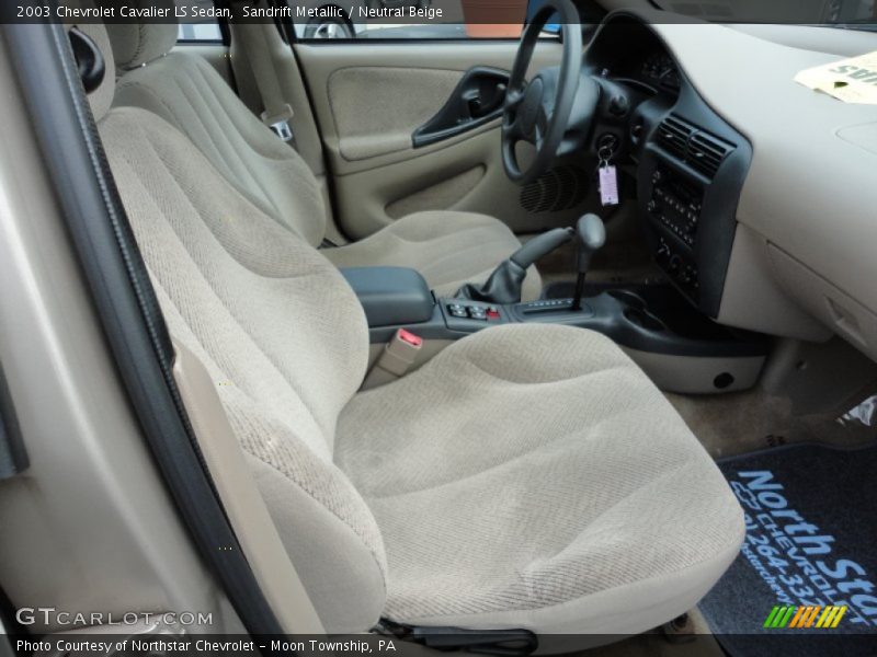  2003 Cavalier LS Sedan Neutral Beige Interior