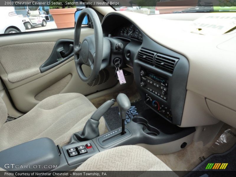 Dashboard of 2003 Cavalier LS Sedan