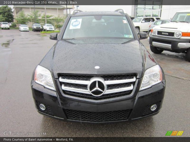 Black / Black 2010 Mercedes-Benz GLK 350 4Matic