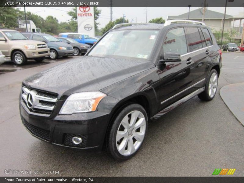 Black / Black 2010 Mercedes-Benz GLK 350 4Matic
