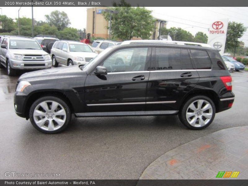 Black / Black 2010 Mercedes-Benz GLK 350 4Matic