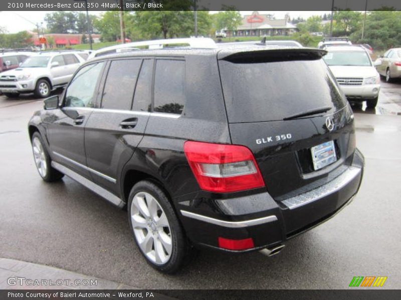 Black / Black 2010 Mercedes-Benz GLK 350 4Matic