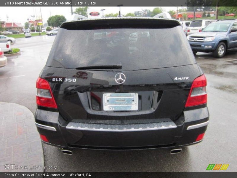 Black / Black 2010 Mercedes-Benz GLK 350 4Matic