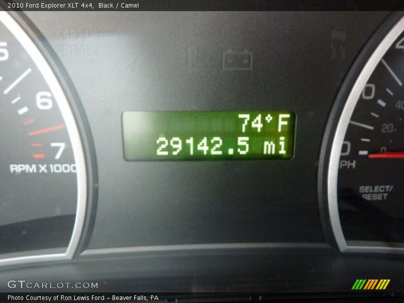 Black / Camel 2010 Ford Explorer XLT 4x4