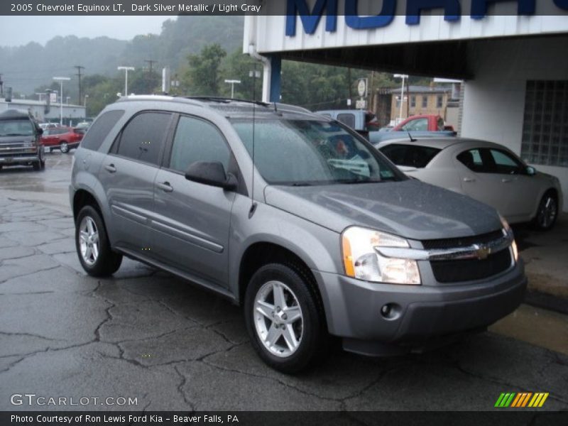 Dark Silver Metallic / Light Gray 2005 Chevrolet Equinox LT